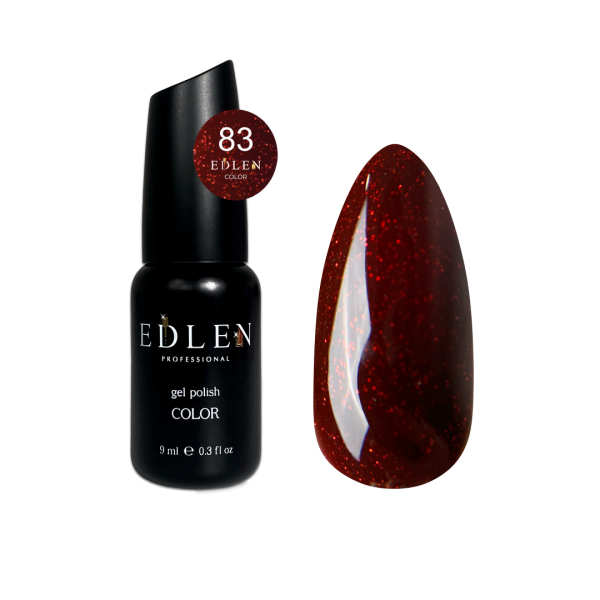 Gel polish Edlen Color 9 ml no.083 Gel polish Edlen Color 9 ml no.083