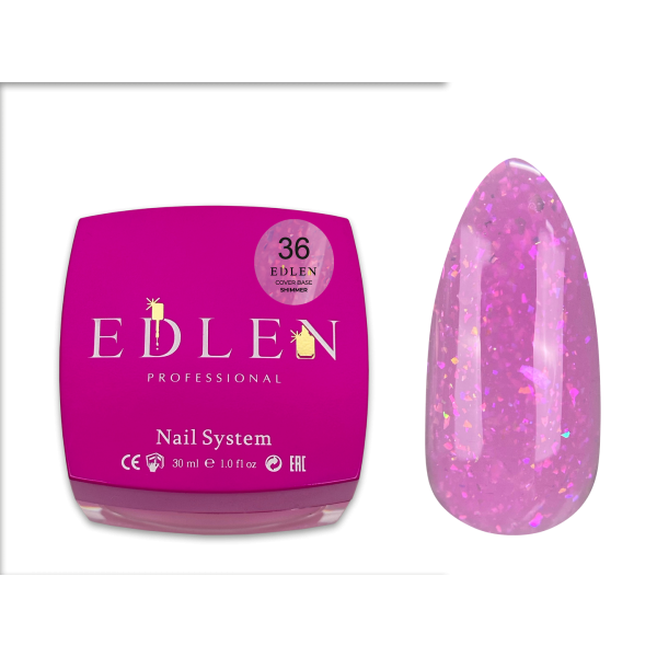 Cover base Shimmer Edlen 30 ml no.36 Cover base Shimmer Edlen 30 ml no.36