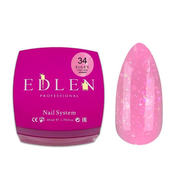 Cover base Shimmer Edlen 50 ml no.34 Cover base Shimmer Edlen 50 ml no.34