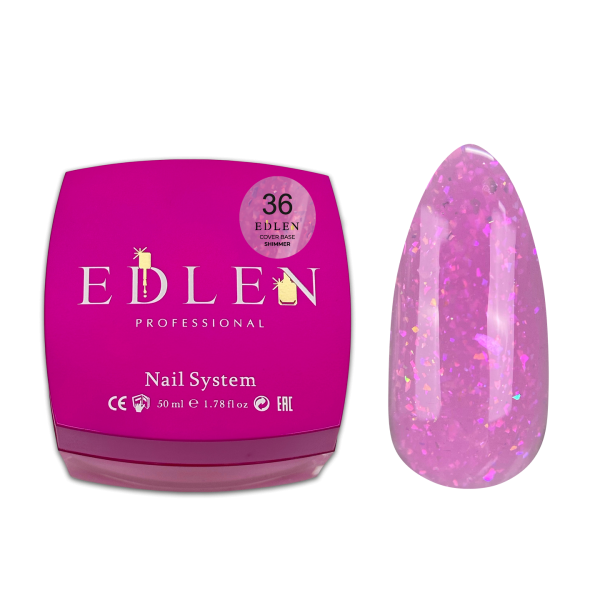 Cover base Shimmer Edlen 50 ml no.36 Cover base Shimmer Edlen 50 ml no.36