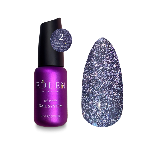 Gel polish Flash Fire Edlen 9 ml no.02 Gel polish Flash Fire Edlen 9 ml no.02