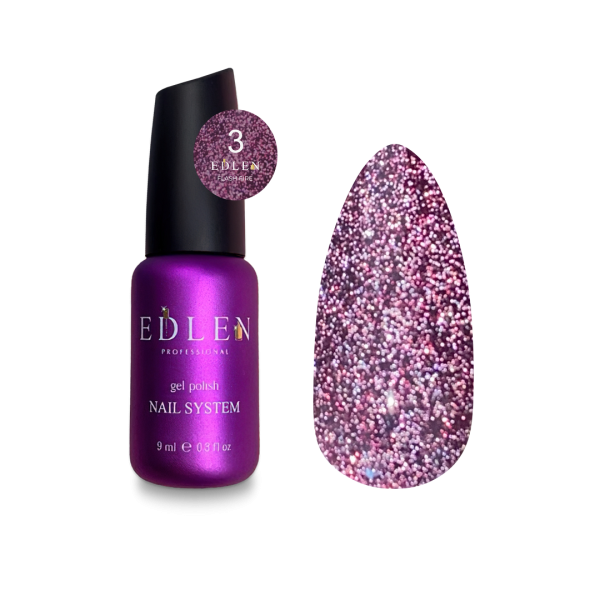 Gel polish Flash Fire Edlen 9 ml no.03 Gel polish Flash Fire Edlen 9 ml no.03
