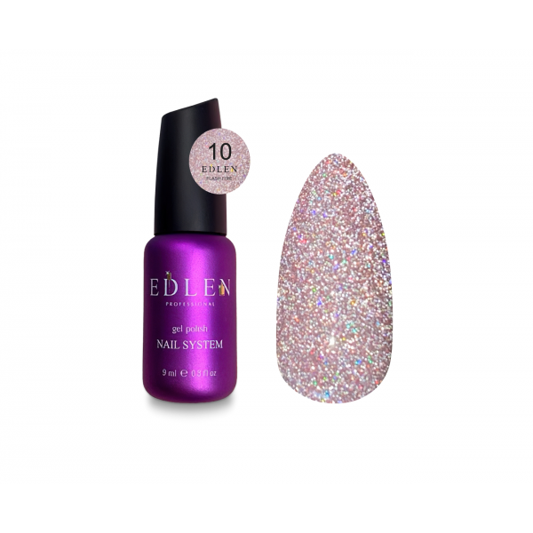 Gel polish Flash Fire Edlen 9 ml no.10 Gel polish Flash Fire Edlen 9 ml no.10