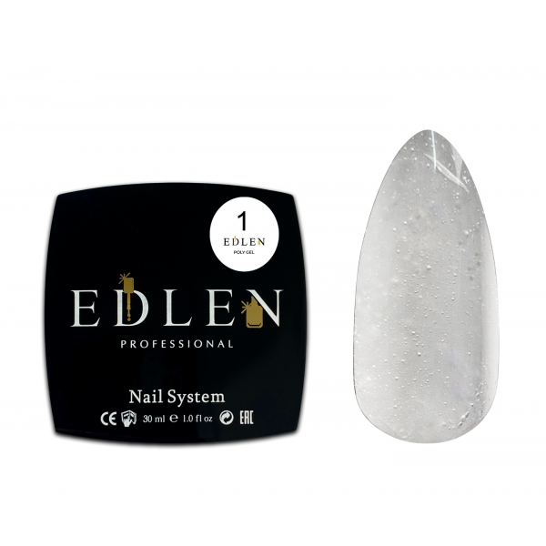 Poly gel Edlen 30 ml no.01 Poly gel Edlen 30 ml no.01