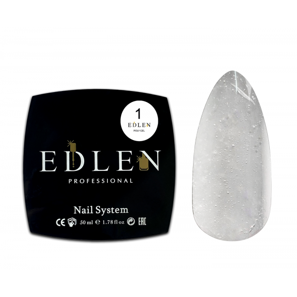 Poly gel Edlen 50 ml no.01 Poly gel Edlen 50 ml no.01