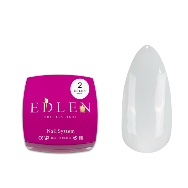 Poly gel Edlen 15 ml no.02 Poly gel Edlen 15 ml no.02