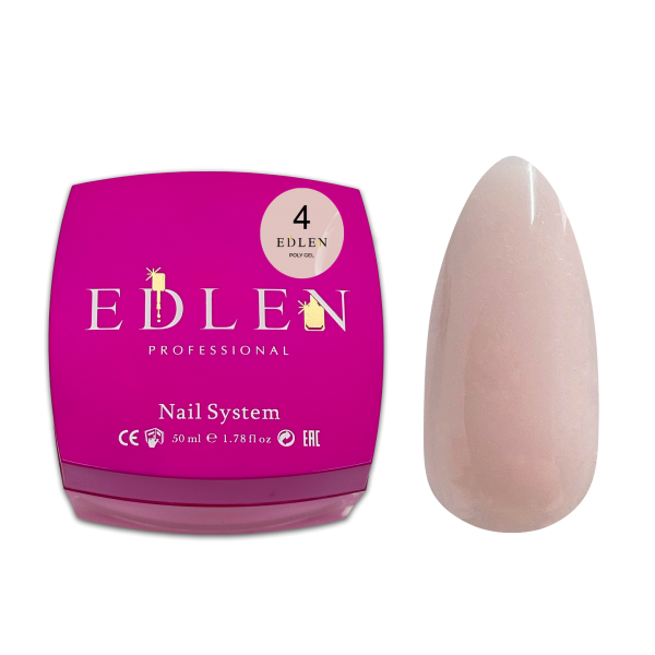 Poly gel Edlen 50 ml no.04 Poly gel Edlen 50 ml no.04