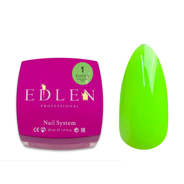 Water Acrygel Neon Edlen 30 ml no.01 Water Acrygel Neon Edlen 30 ml no.01