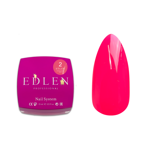 Water Acrygel Neon Edlen 15 ml no.02 Water Acrygel Neon Edlen 15 ml no.02