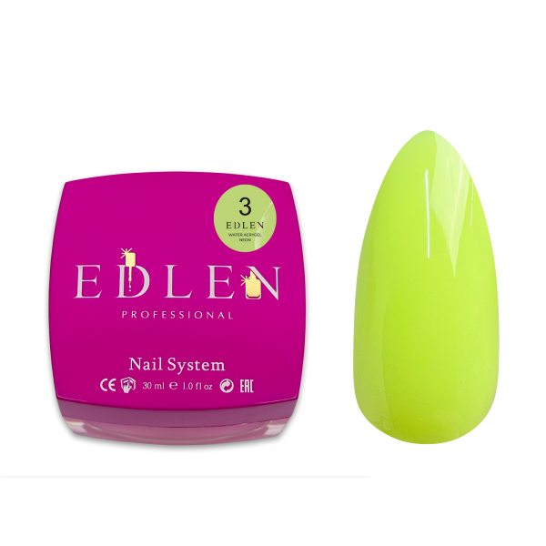 Water Acrygel Neon Edlen 30 ml no.03 Water Acrygel Neon Edlen 30 ml no.03