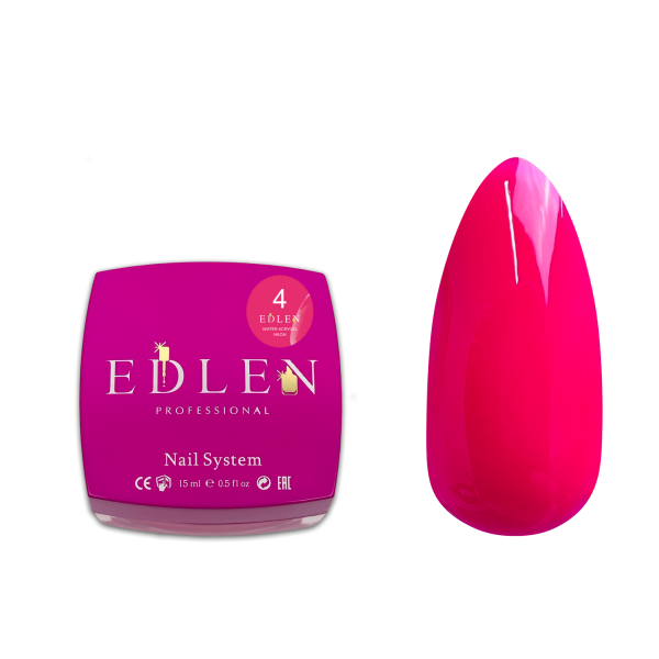 Water Acrygel Neon Edlen 15 ml no.04 Water Acrygel Neon Edlen 15 ml no.04