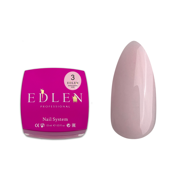 Water Acrygel Nude Edlen 15 ml no.03 Water Acrygel Nude Edlen 15 ml no.03