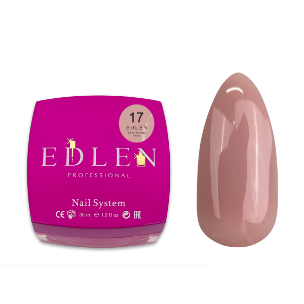 Water Acrygel Nude Edlen 30 ml no.17 Water Acrygel Nude Edlen 30 ml no.17