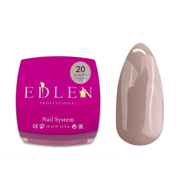Water Acrygel Nude Edlen 30 ml no.20 Water Acrygel Nude Edlen 30 ml no.20