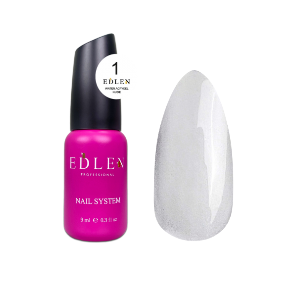 Water Acrygel Nude Edlen 9 ml no.01 Water Acrygel Nude Edlen 9 ml no.01