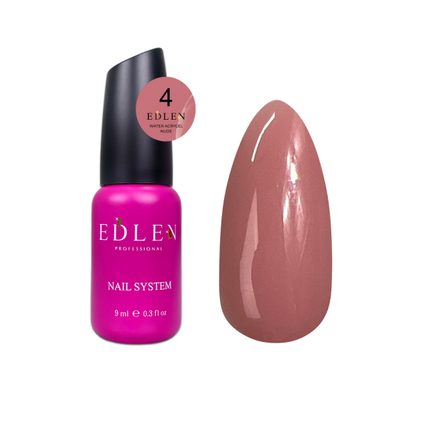 Water Acrygel Nude Edlen 9 ml no.04 Water Acrygel Nude Edlen 9 ml no.04