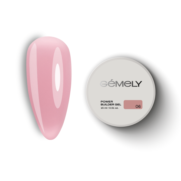 Power Builder gel 006 15 ml GEMELY GAMA Power Builder gel 006 15 ml GEMELY GAMA