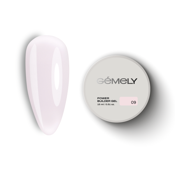 Power Builder gel 009 15 ml GEMELY GAMA Power Builder gel 009 15 ml GEMELY GAMA