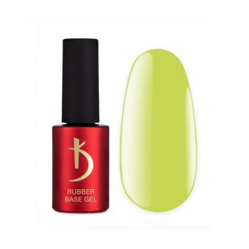Color Rubber Base Gel Green 7 ml