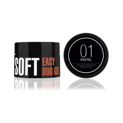 Acryl gel  Easy Duo Gel Soft Pastel 01 20 g