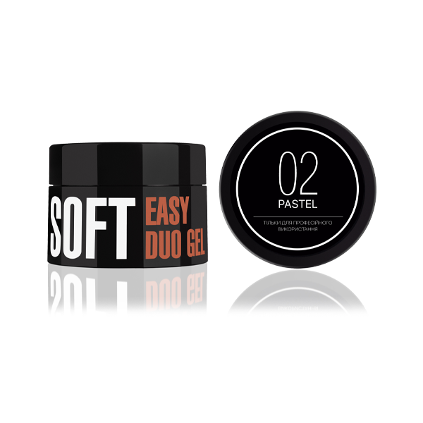 Acryl gel  Easy Duo Gel Soft Pastel 02 20 g