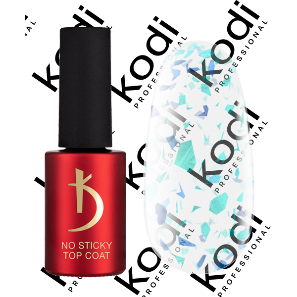 Top coat for Gel Polish without sticky layer Art 07 7ml Kodi professional Top coat for Gel Polish without sticky layer Art 07 7ml Kodi professional