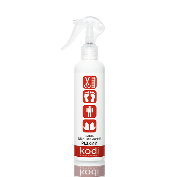 Liquid disinfectant 250 ml Kodi professional