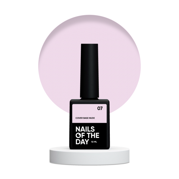 Base NAILSOFTHEDAY Cover Nude 007 10 ml