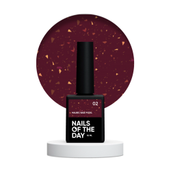 Base NAILSOFTHEDAY Malbec POTAL 02 10 ml 