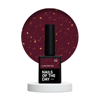 Base NAILSOFTHEDAY Malbec POTAL 02 10 ml 