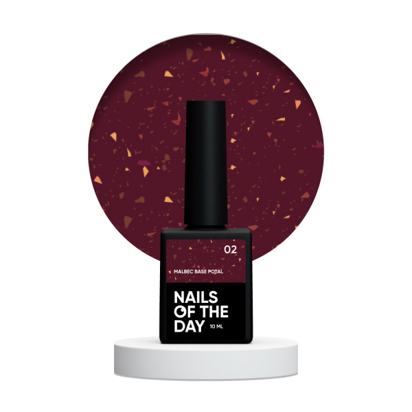 Base NAILSOFTHEDAY Malbec POTAL 02 10 ml Base NAILSOFTHEDAY Malbec POTAL 02 10 ml