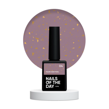 Base NAILSOFTHEDAY Malbec POTAL 04 10 ml 