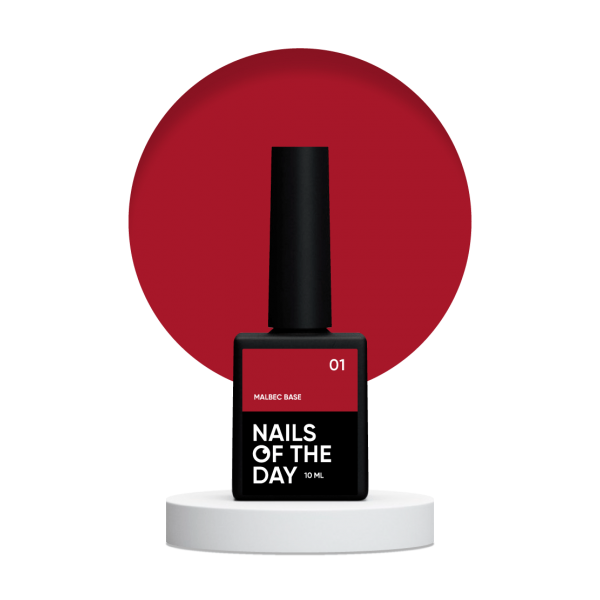 Base NAILSOFTHEDAY Malbec 01 10 ml Base NAILSOFTHEDAY Malbec 01 10 ml