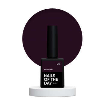 Base NAILSOFTHEDAY Malbec 04 10 ml 