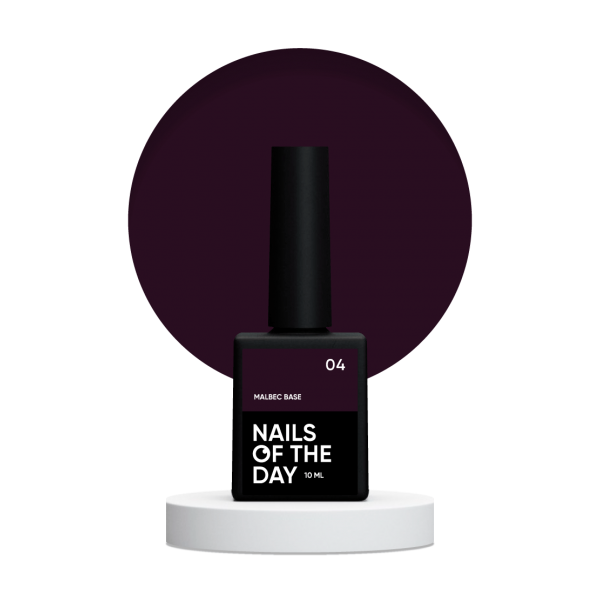 Base NAILSOFTHEDAY Malbec 04 10 ml Base NAILSOFTHEDAY Malbec 04 10 ml