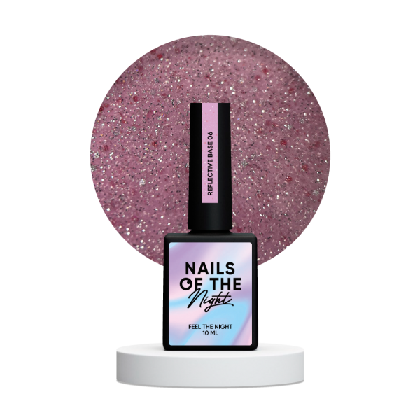 Base NAILSOFTHENIGHT Reflective 06 10 ml Base NAILSOFTHENIGHT Reflective 06 10 ml