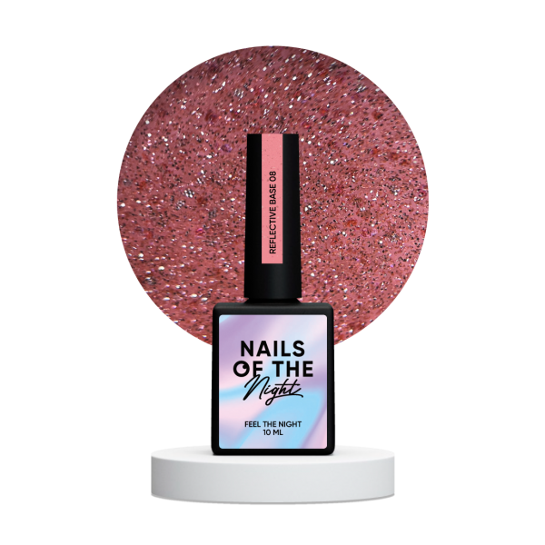Base NAILSOFTHENIGHT Reflective 08 10 ml Base NAILSOFTHENIGHT Reflective 08 10 ml