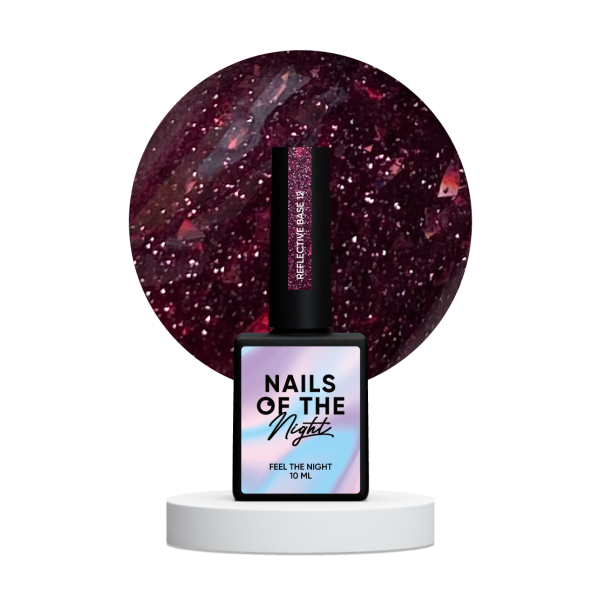 Base NAILSOFTHENIGHT Reflective 12 10 ml Base NAILSOFTHENIGHT Reflective 12 10 ml