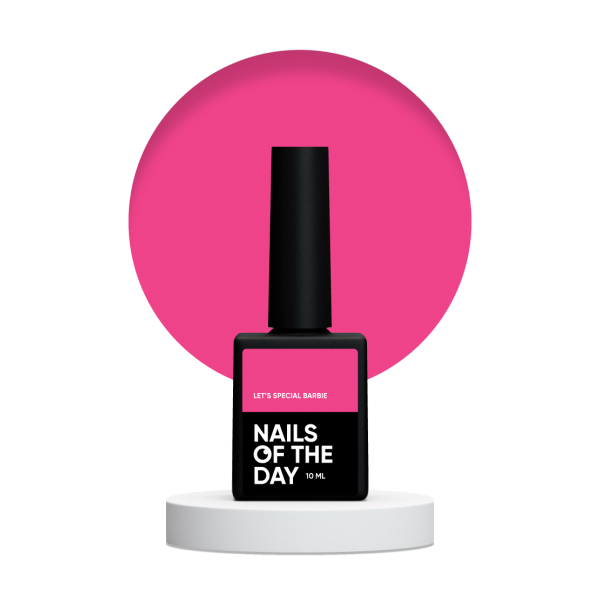 Gel polish NAILSOFTHEDAY Lets special barbie 10 ml 
