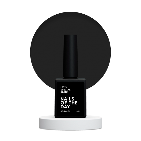 Gel polish NAILSOFTHEDAY Lets special black 10 ml Gel polish NAILSOFTHEDAY Lets special black 10 ml