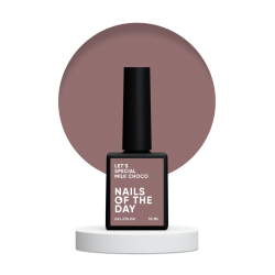 Gel polish NAILSOFTHEDAY Lets special CHOCO 10 ml 