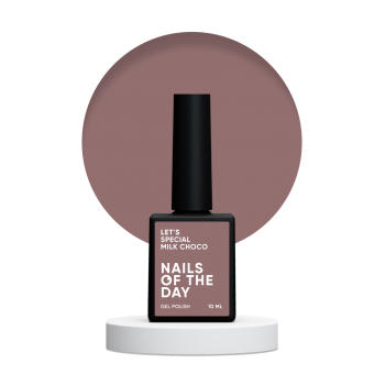 Gel polish NAILSOFTHEDAY Lets special CHOCO 10 ml 