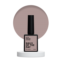 Gel polish NAILSOFTHEDAY Lets special COCOA 10 ml 