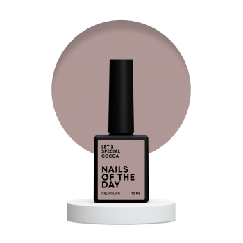 Gel polish NAILSOFTHEDAY Lets special COCOA 10 ml 