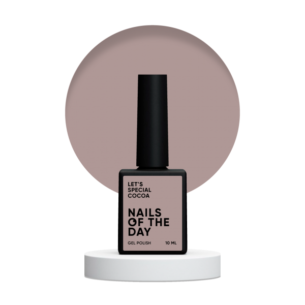 Gel polish NAILSOFTHEDAY Lets special COCOA 10 ml Gel polish NAILSOFTHEDAY Lets special COCOA 10 ml