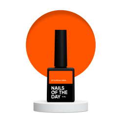 Gel polish NAILSOFTHEDAY Lets special coral 10 ml 