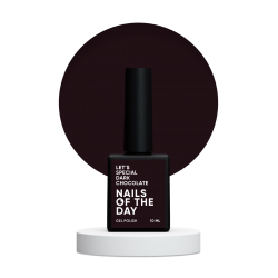 Gel polish NAILSOFTHEDAY Lets special Dark Chocolate 10 ml 