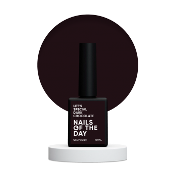 Gel polish NAILSOFTHEDAY Lets special Dark Chocolate 10 ml 