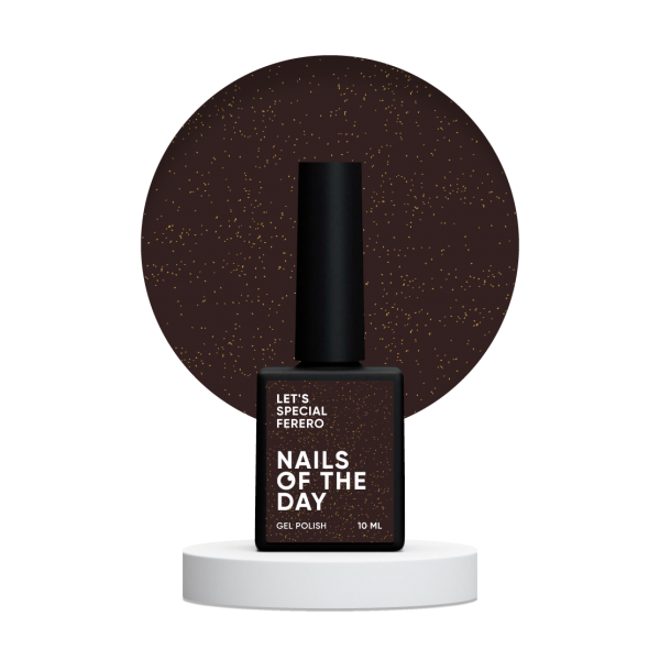 Gel polish NAILSOFTHEDAY Lets special FERERO 10 ml Gel polish NAILSOFTHEDAY Lets special FERERO 10 ml