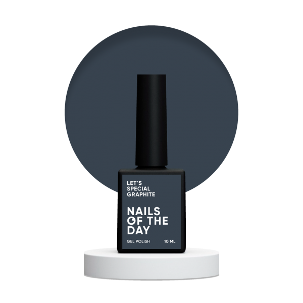 Gel polish NAILSOFTHEDAY Lets special Graphite 10 ml 